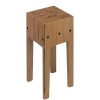 Hackblock aus Holz 50x50x90cm, Hackblock: 20cm hoch